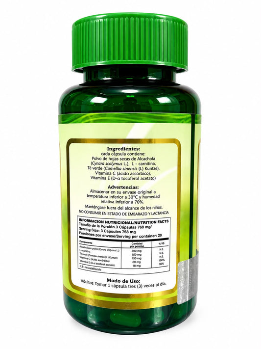 ALCACHOFA 60 CÁPSULAS NATURCOL