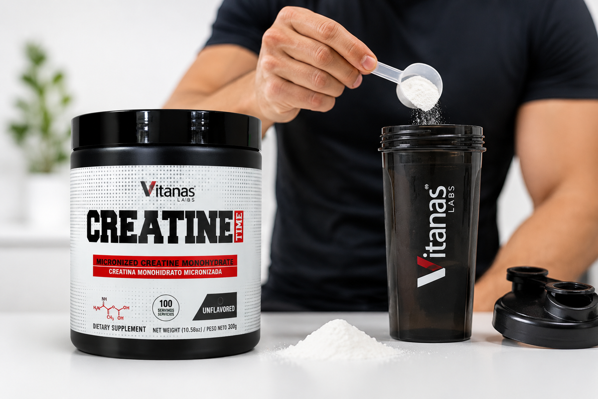 CREATINE TIME 100 SERVICIOS VITANAS