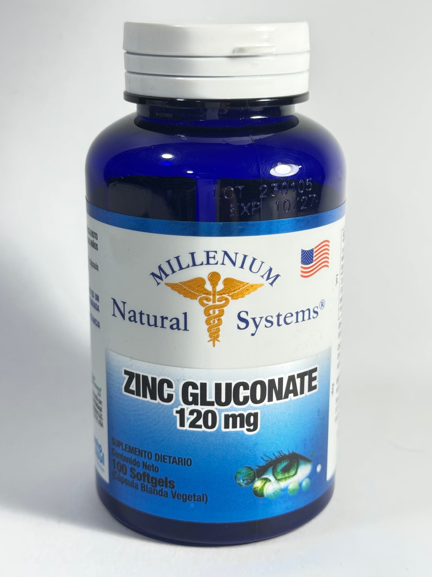 ZINC GLUCONATE 120 MG NATURAL SYSTEMS